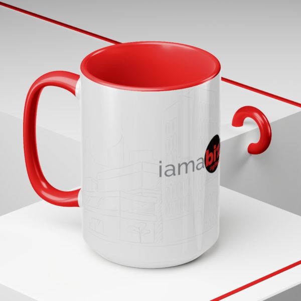 I AM A BIZ KID Two-Tone Mug - Image 5