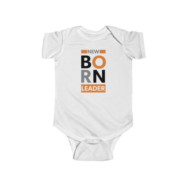 New Born Leader Short-Sleeved Onesie - Image 3